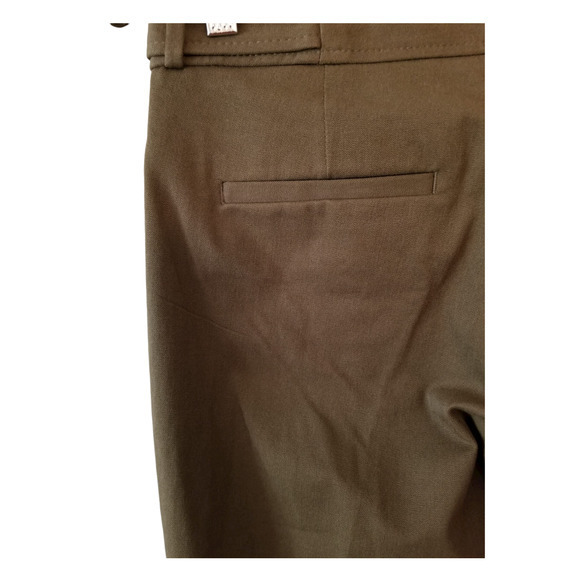 Banana Republic Petite Stretch Women's Green Pants Size 30 Inseam 26 in NWT - Picture 8 of 9